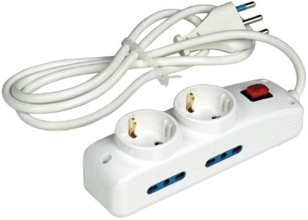 Multipresa 2 Universali + 4 Bipasso Ioplee in offerta da Unieuro