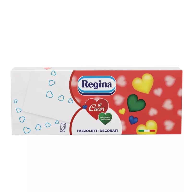 Fazzoletti morbidi Regina di Cuori conf. da 10 in offerta da Bennet