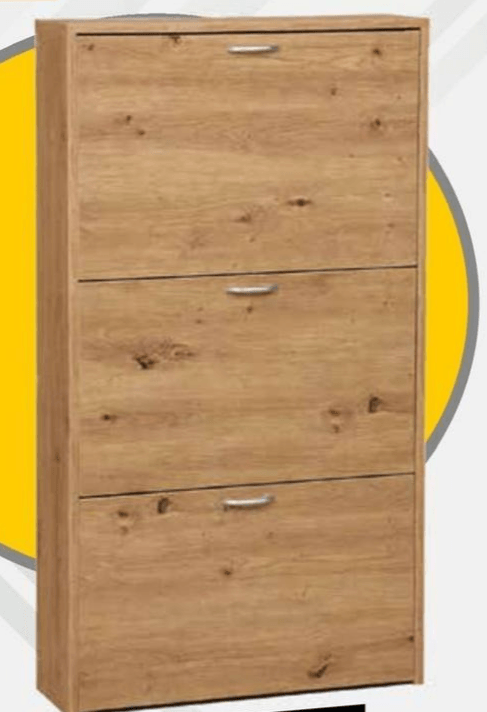 Scaripiera 3 ante in MDF 60x14x116h cm in offerta da Il Gigante