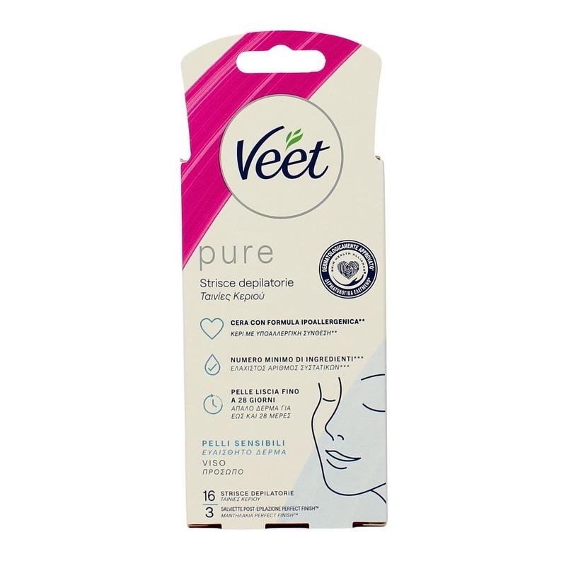 Veet strisce viso Pure in offerta da Bennet