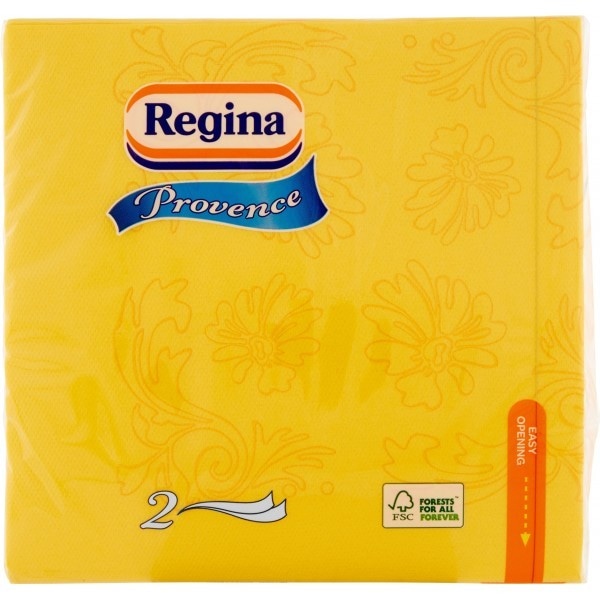Tovaglioli 2 veli Provence conf 44 pezzi REGINA in offerta da Carrefour