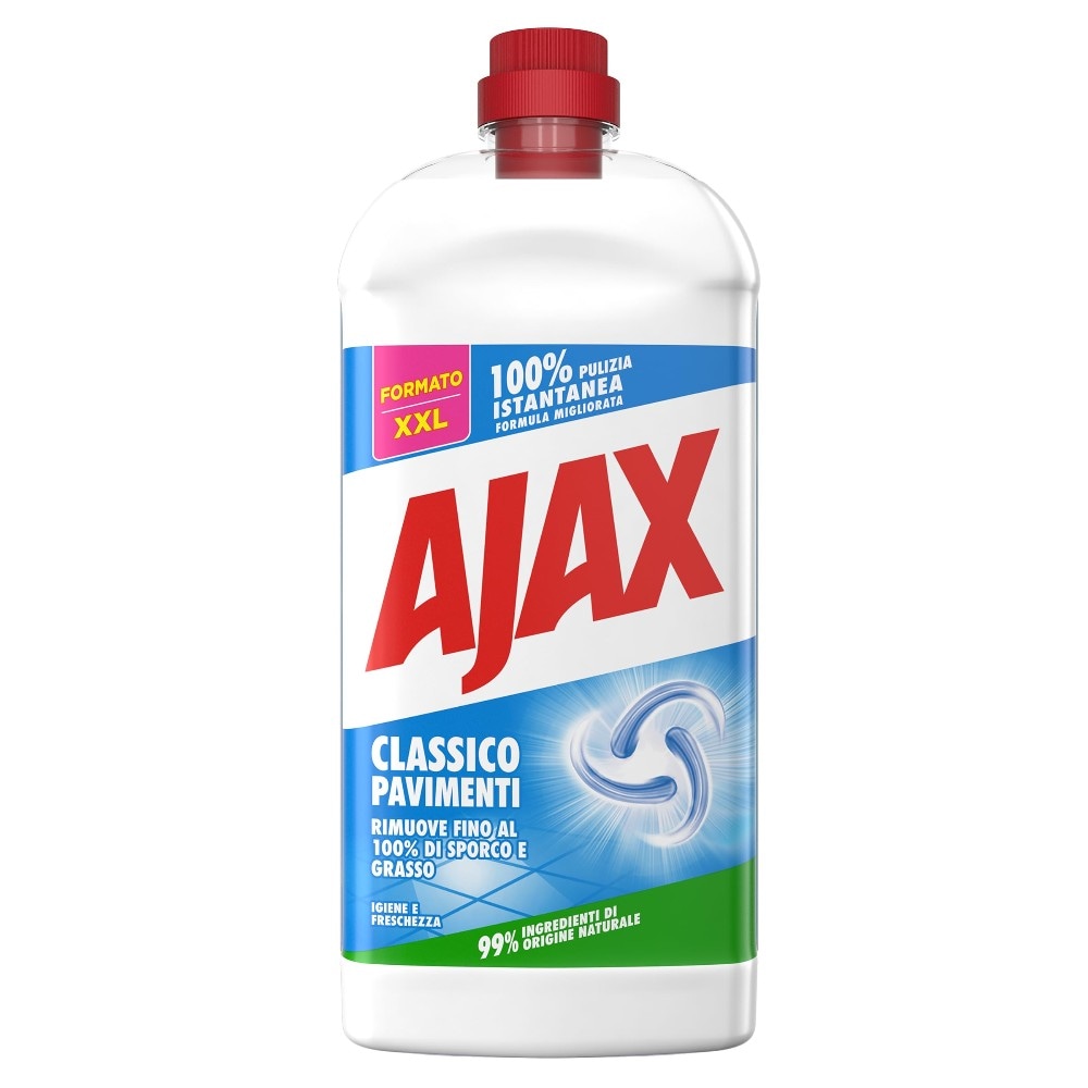Ajax detergente pavimenti classico 1,9 lt in offerta da Carrefour