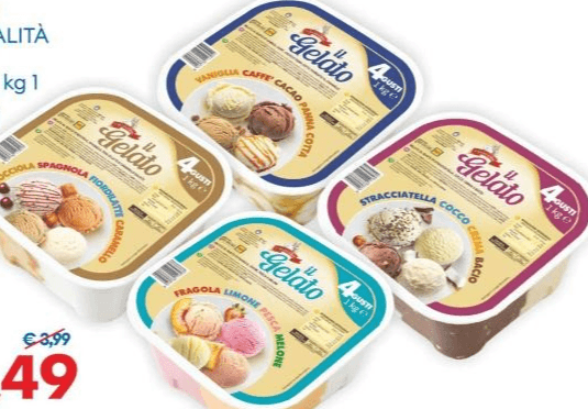 Gelato Le Specialità di Beppe 1 kg in offerta da MD