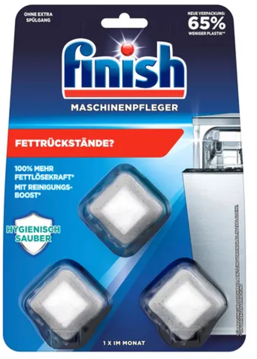 FINISH cura lavastoviglie 3 pz in offerta da Tigota