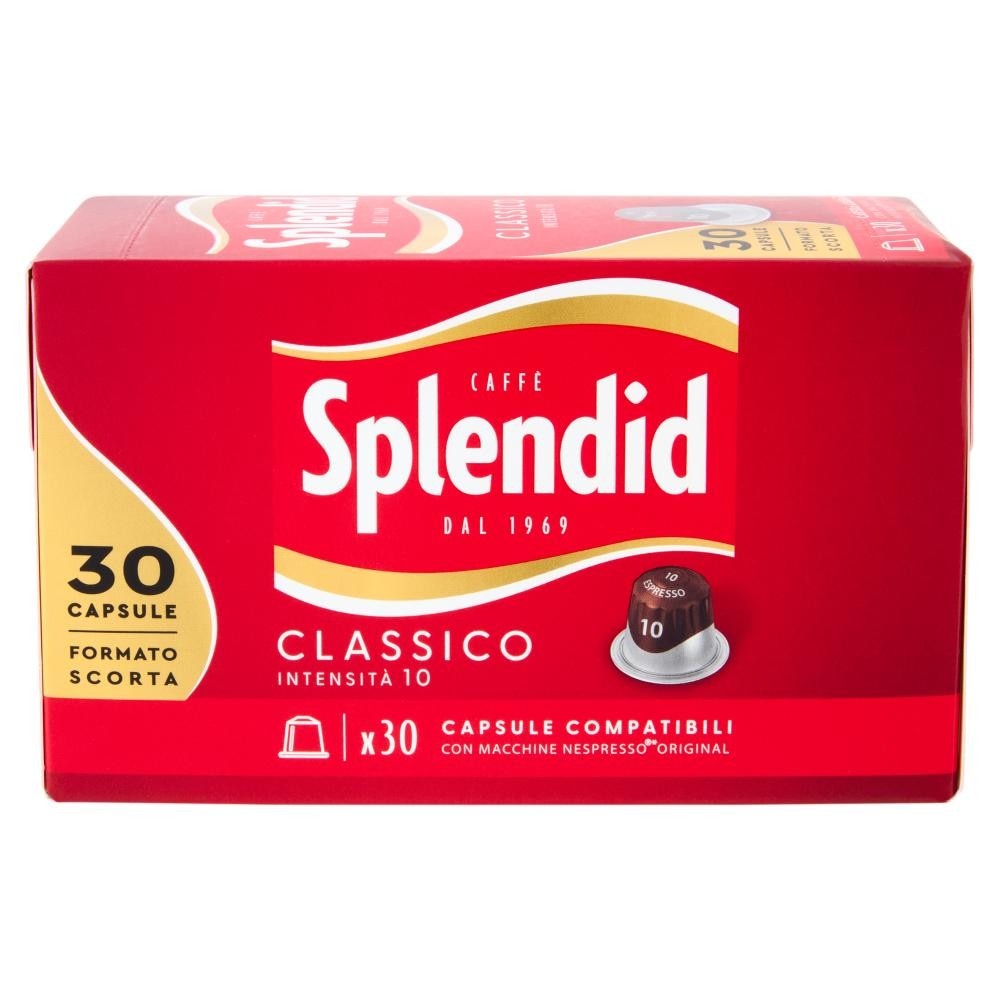 Splendid capsule compatibili Nespresso Conf. 30 pz 156 g in offerta da Carrefour