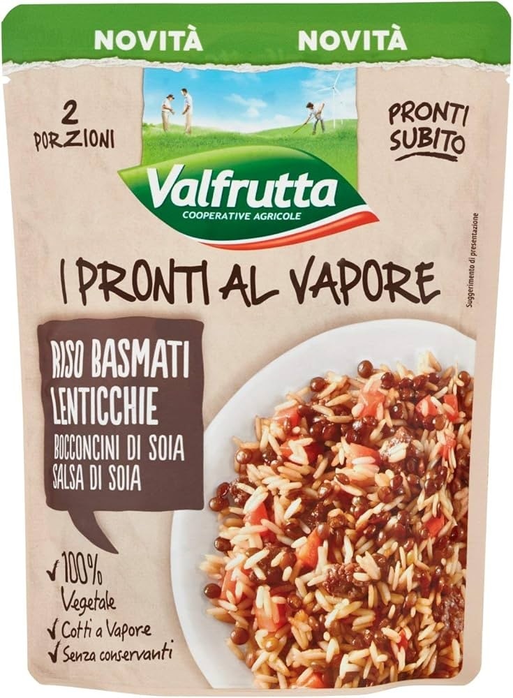 I Pronti al Vapore assortiti 220 g VALFRUTTA in offerta da Iper La grande i