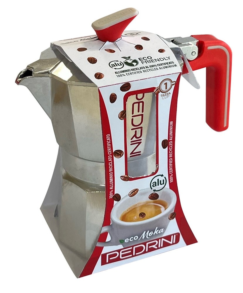 Caffettiera Eco Moka Pedrini 1 tazza in offerta da Bennet