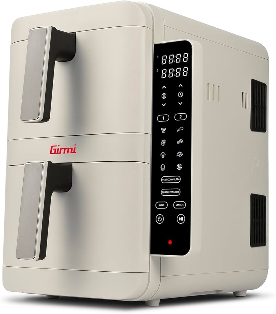 Friggitrice ad aria doppia FG4101 4,5 LT + 4,5 LT Girmi - Offerta nel negozio Comet