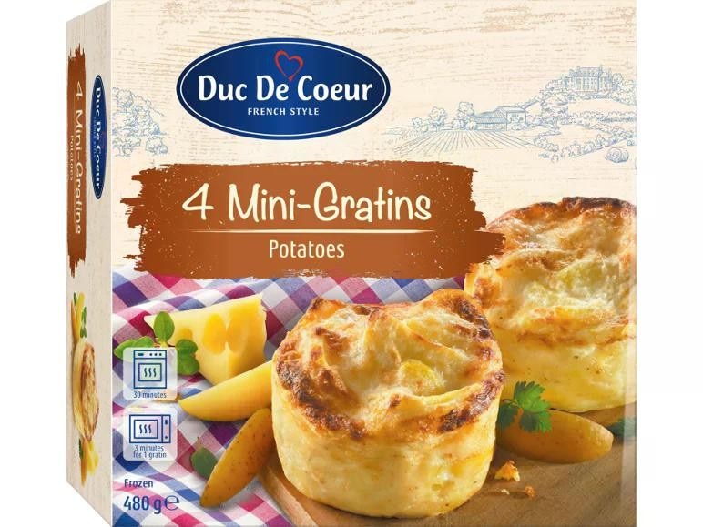Mini tortini 480 g Duc De Coeur in offerta da Lidl