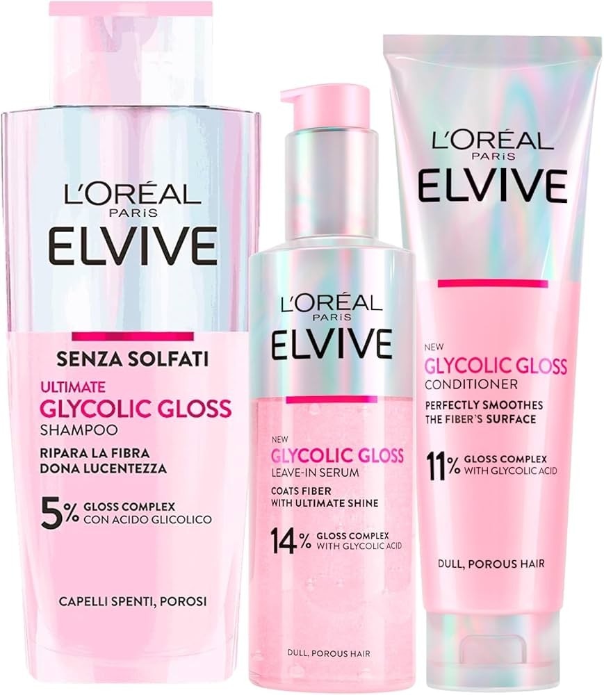 Elvive Ultimate Glycolic Gloss balsamo 150 ml L'Oréal Elvive in offerta da Bennet
