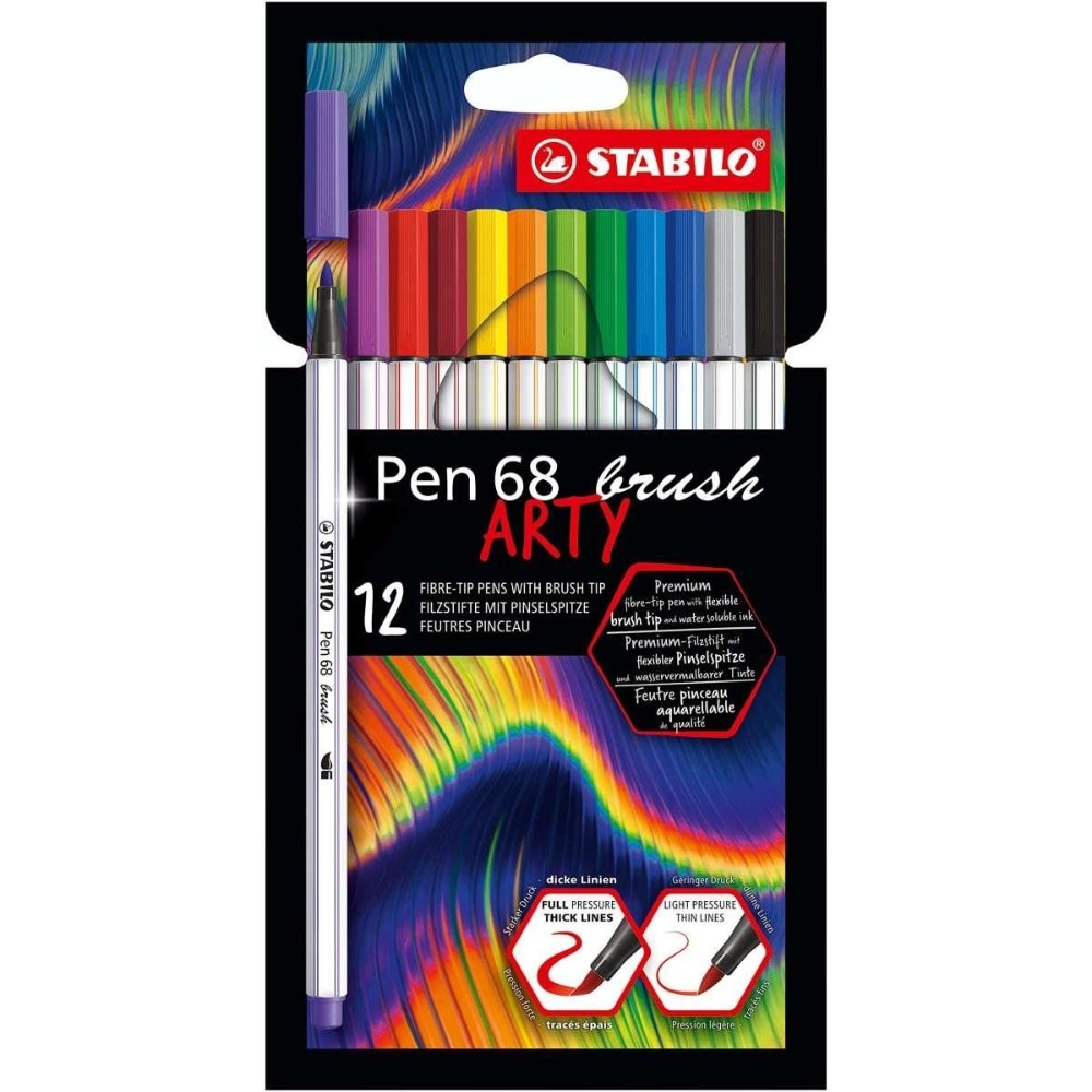Stabilo pennarelli Pen 68 conf. da 12 in offerta da Bennet
