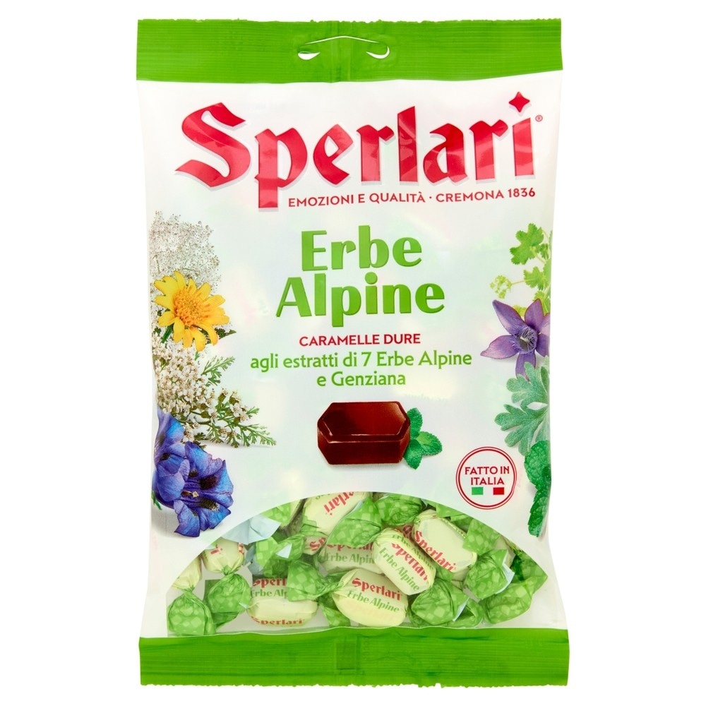 Caramelle Dure Erbe Alpine Sperlari 200 g in offerta da Bennet