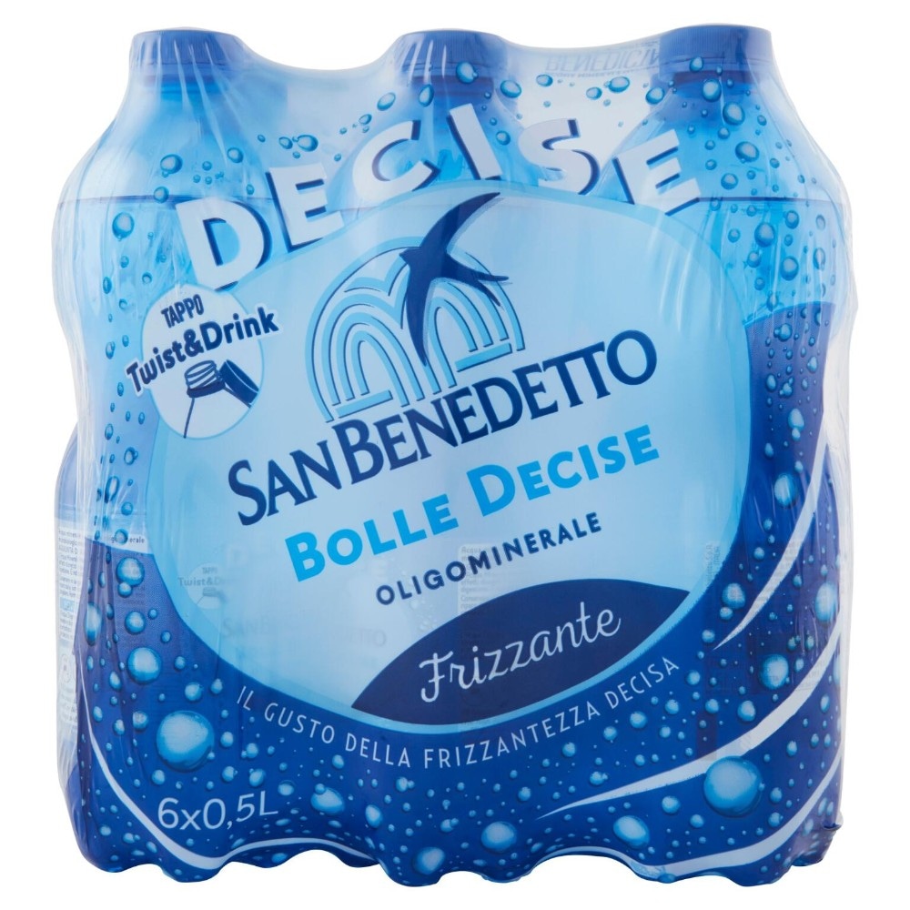 Acqua oligominerale San Benedetto 6x50 cl in offerta da Il Gigante