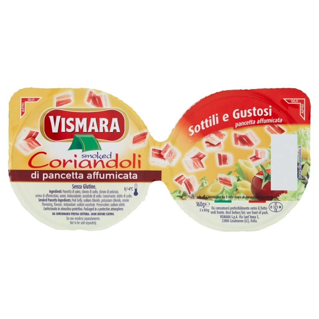 Coriandoli o fiammiferi di pancetta affumicata o dolce 75 g x2 in offerta da Iper La grande i