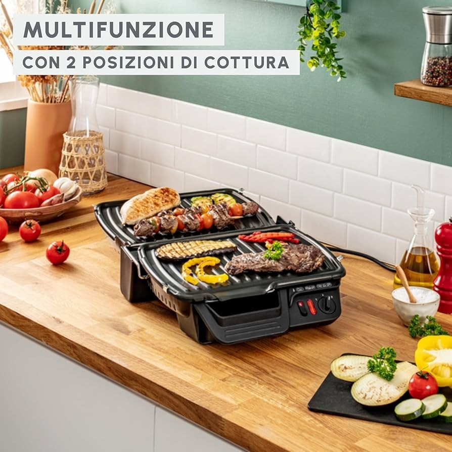 Griglia elettrica multifunzione Ultra Compact Mod. G13060 Moulinex - Offerta nel negozio Unieuro