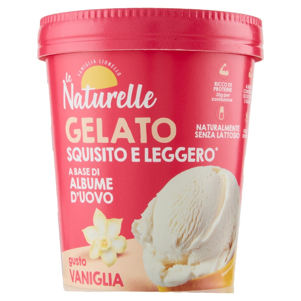 Gelato a base di albume d'uovo alla vaniglia Le Naturelle g 250 - Offerta nel negozio Bennet