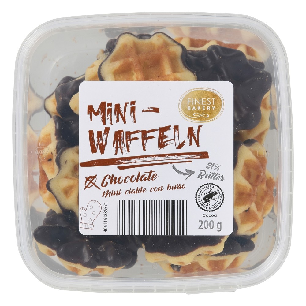 Mini Waffles 200/155 g Finest Bakery - Offerta nel negozio ALDI