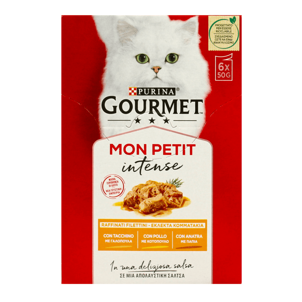 Alimento umido per gatti Gourmet Mon Petit 50 g x6 Purina Gourmet - Offerta nel negozio Iper La grande i