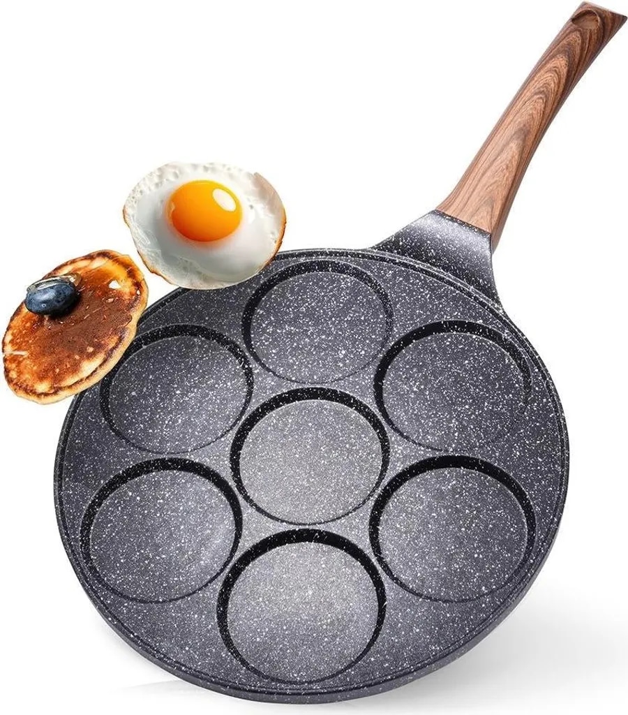 Piastra pancake 26 cm 7 fori - Offerta nel negozio Unieuro