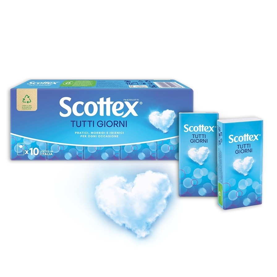 Scottex fazzoletti Tutti Giorni 9 x 36 pezzi in offerta da Coop