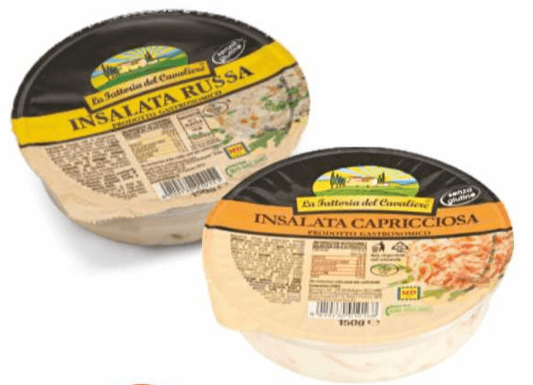 La Fattoria del Cavaliere Insalata russa/capricciosa 150 g in offerta da MD