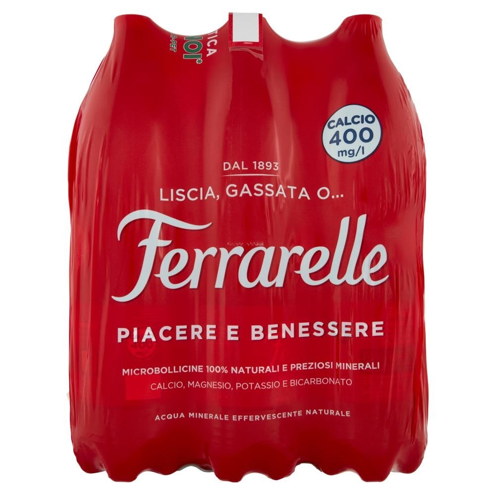 Acqua minerale Ferrarelle 6 x 1,5 L in offerta da Bennet