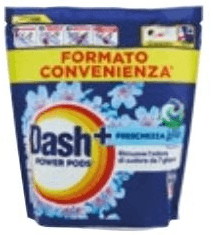 Detersivo in pods per lavatrice Dash in offerta da Bennet