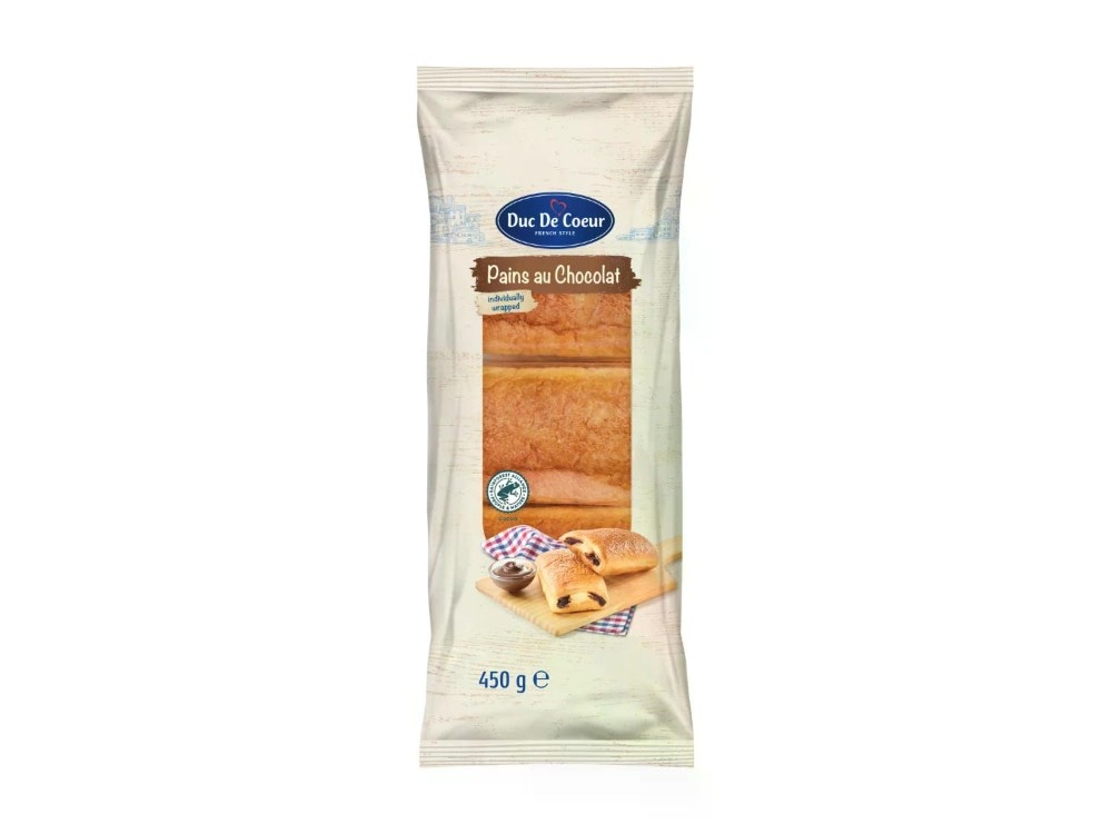 Duc De Coeur Pains au Chocolat 10x 45 g in offerta da Lidl