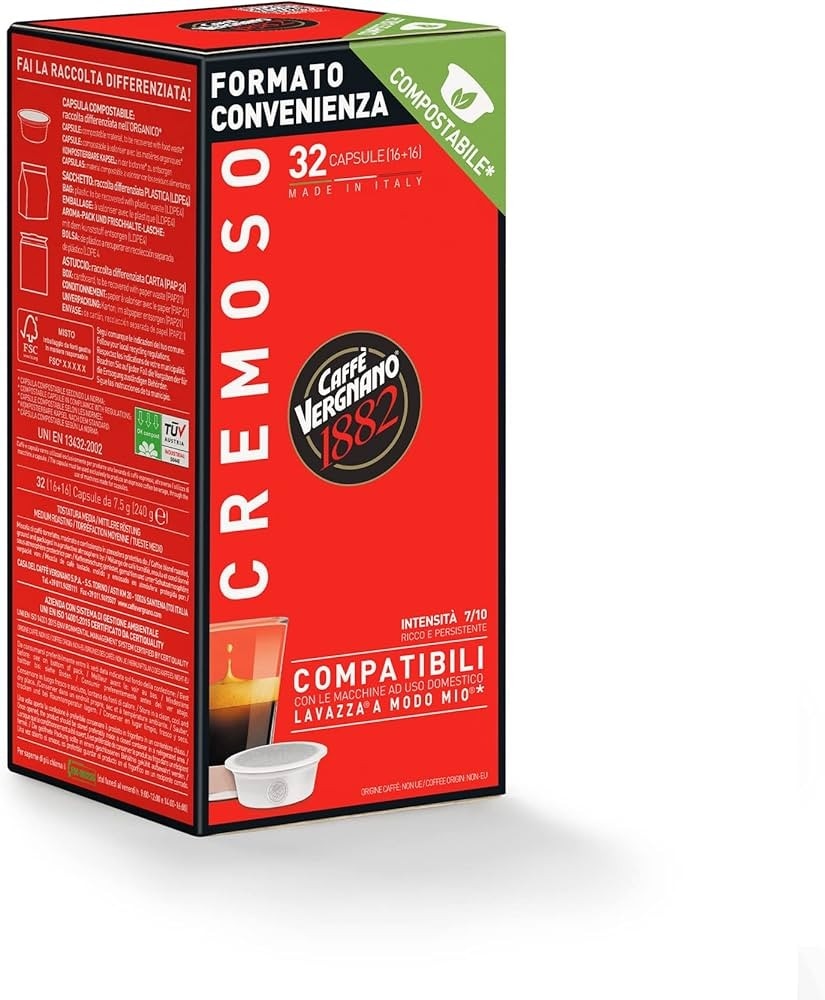 Capsule A Modo Mio Vergnano Cremoso 32 capsule in offerta da Carrefour