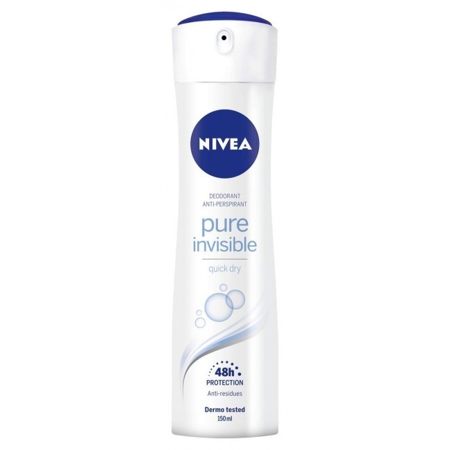 Nivea Deo Spray Fesh Women o roll-on Pure Invisible 150/50 ml in offerta da Lidl