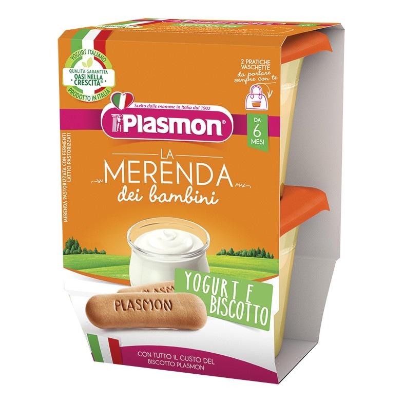 Merenda allo Yogurt Plasmon 120 g x 2 in offerta da Panorama