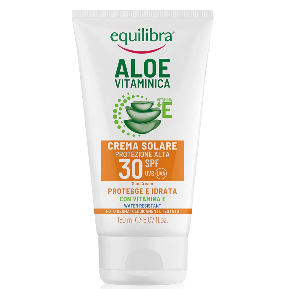 Crema Solare 30 SPF Aloe Vitaminica 150 ml - Offerta nel negozio Bennet