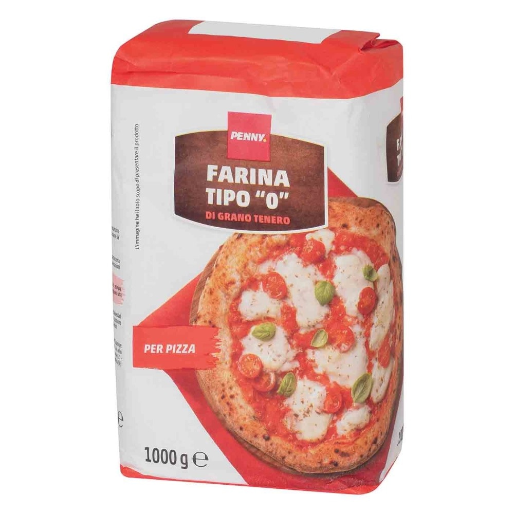 Farina Tipo "0" per Pizza 1 kg Penny - Offerta nel negozio Penny
