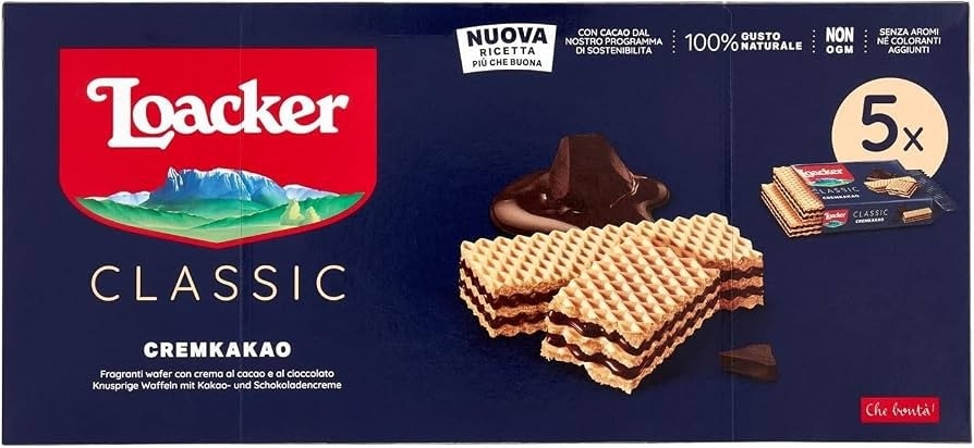 Wafer Loacker 225 g in offerta da Carrefour