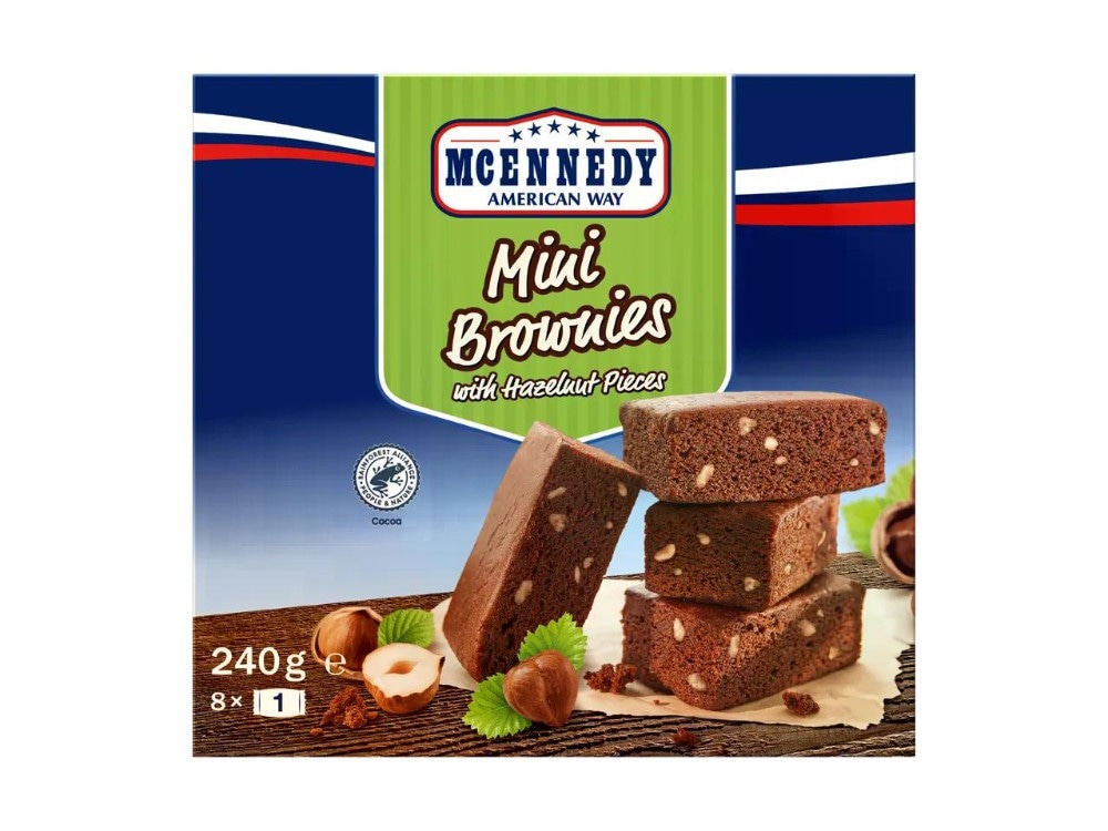 Mcennedy Mini Brownies al cioccolato 240 g confezione - Offerta nel negozio Lidl