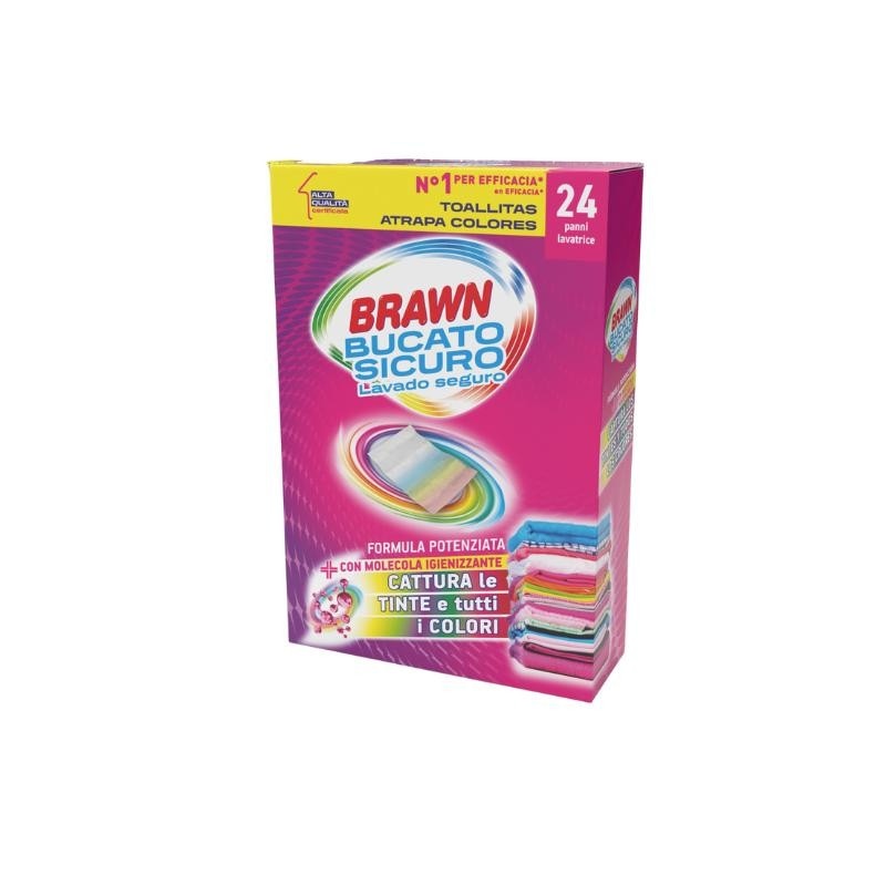 Panni lavatrice bucato sicuro Brawn 50 in offerta da Bennet