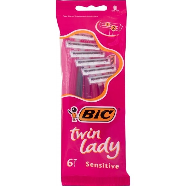Bic Twin Lady Sensitive 6 pezzi in offerta da Happy Casa