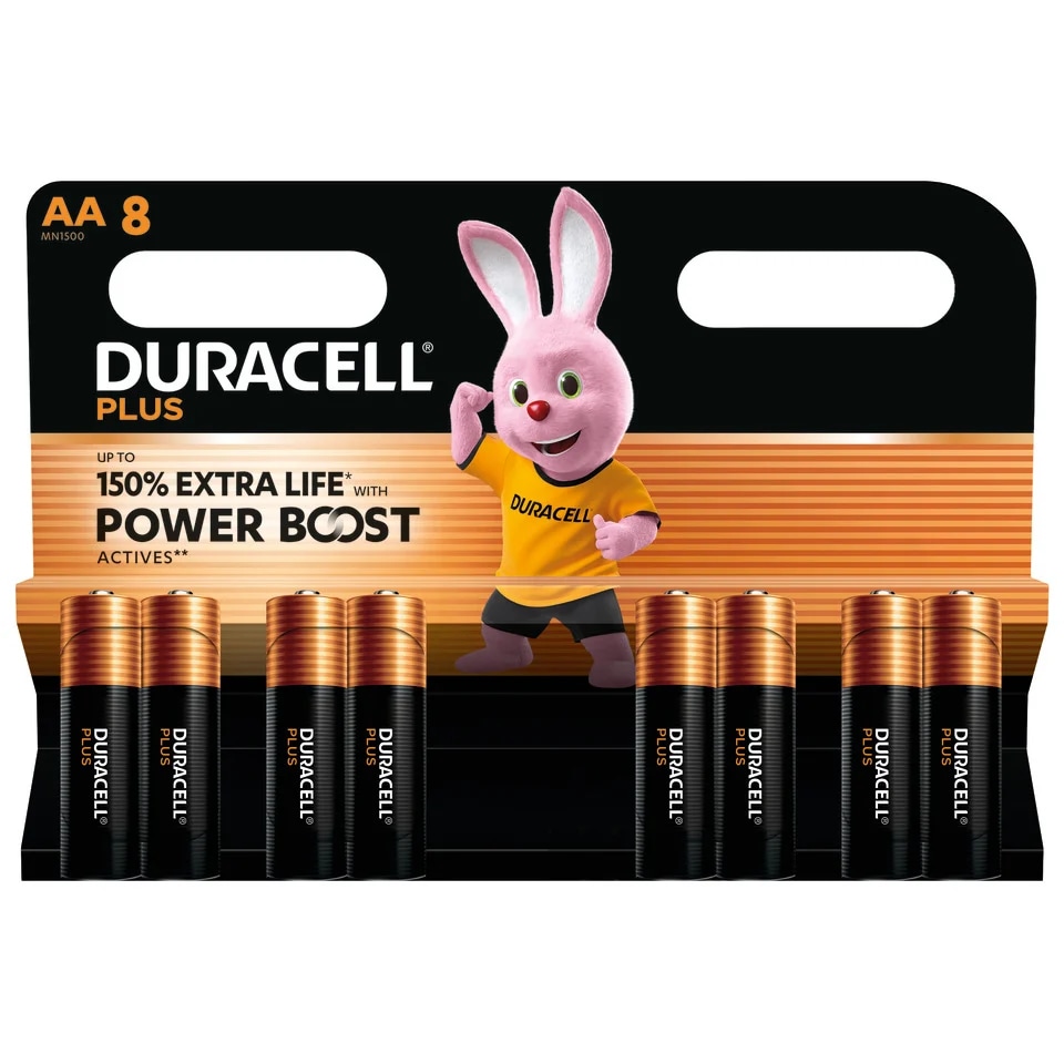 Pile Duracell Power Boost conf 8 pezzi in offerta da Carrefour