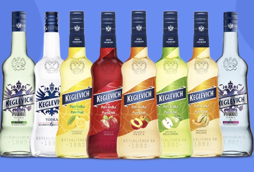 Vodka gusti assortiti 70 cl Keglevich in offerta da Iper La grande i