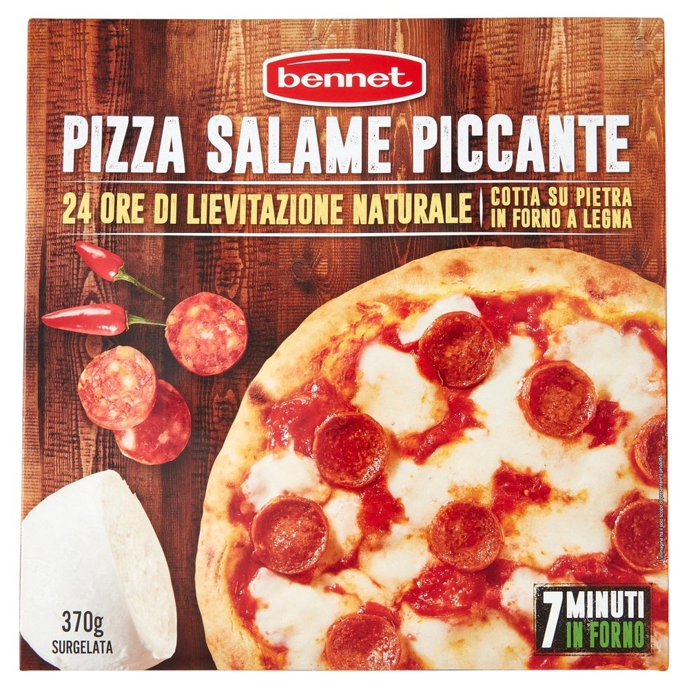 Pizza Salame Piccante g 370 Bennet in offerta da Bennet