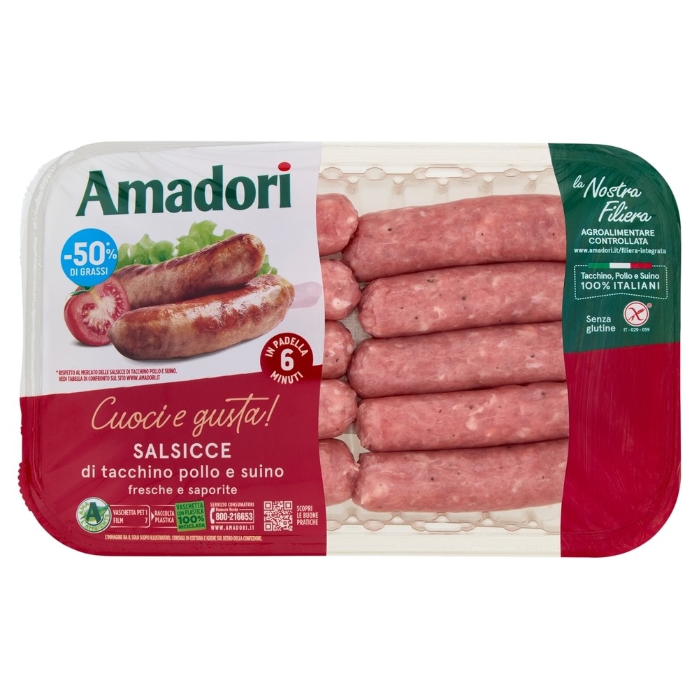 Salsiccia di tacchino, pollo e suino - Offerta nel negozio Iper La grande i