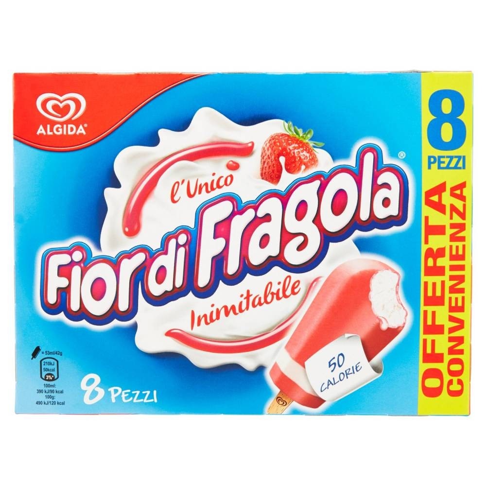 Fior di Fragola, Lemonissimo o Cremino conf da 8, g 336 Algida - Offerta nel negozio Bennet