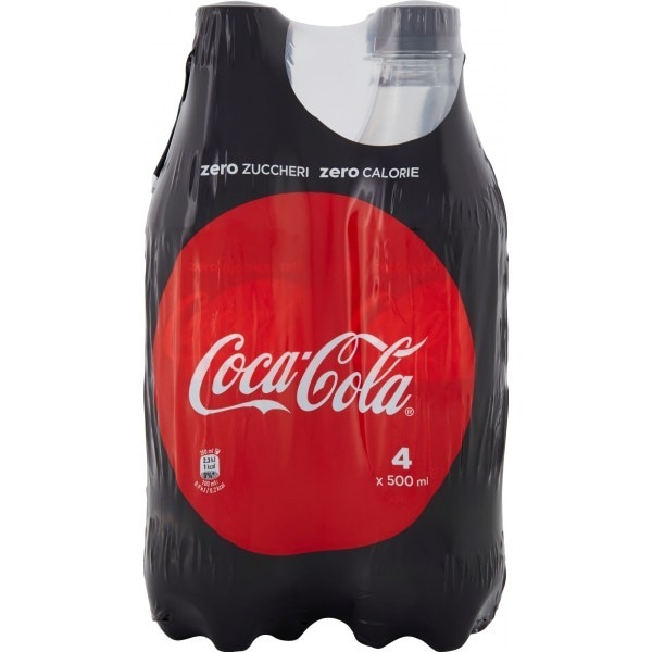 Coca Cola / Coca Cola Zero 4 x 500 ml in offerta da Dpiù