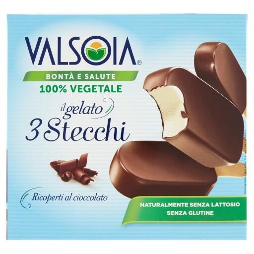 Valsoia stecchi ricoperti al cioccolato Conf. 3 pz 250 g in offerta da Carrefour