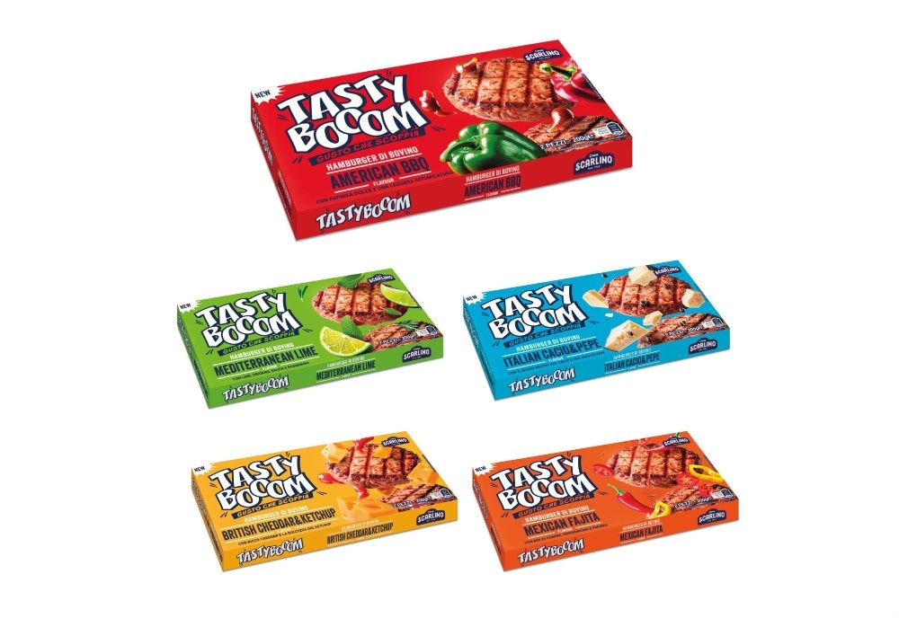 Tasty Boom hamburger di bovino aromatizzati 200 g in offerta da Carrefour