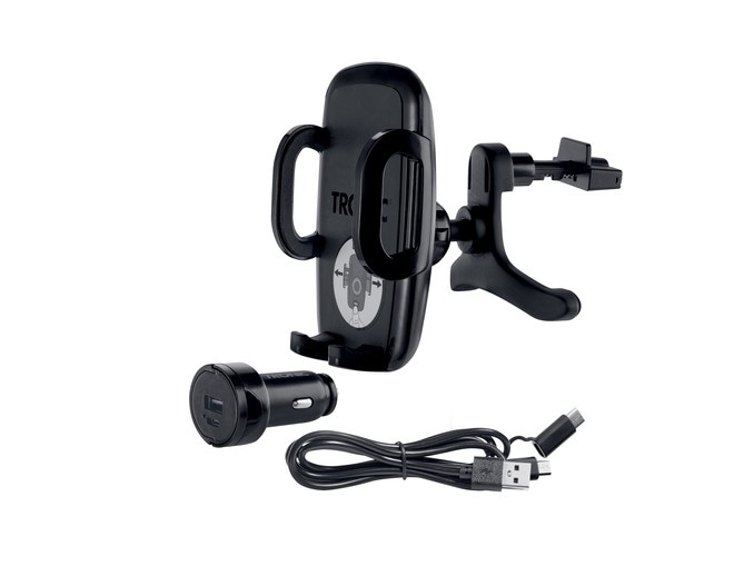 Tronic set supporto smartphone per auto in offerta da Lidl