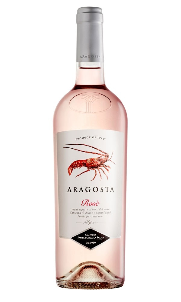 Vermentino di Sardegna o Rosè DOC o Bianco IGT Aragosta Cantina Santa Maria La Palma 750 ml - Offerta nel negozio Carrefour