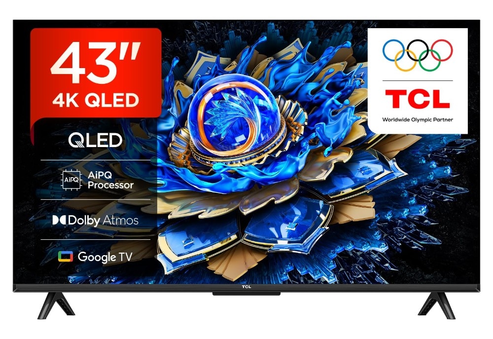 TV QLED 43T69C 43" TCL in offerta da Euronics