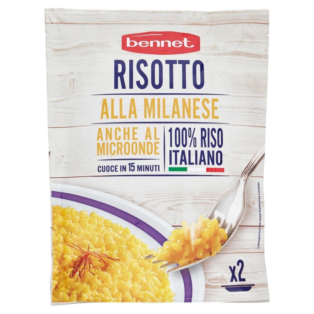 Bennet risotto alla Milanese 175 g in offerta da Bennet