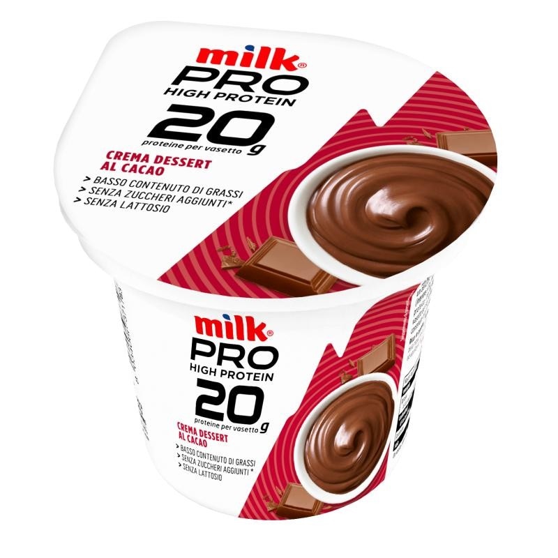 Crema dessert Milk Pro cacao o vaniglia 200 g in offerta da Coop